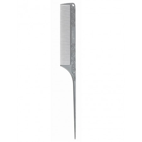 Peigne à queue en aluminium 21 cm