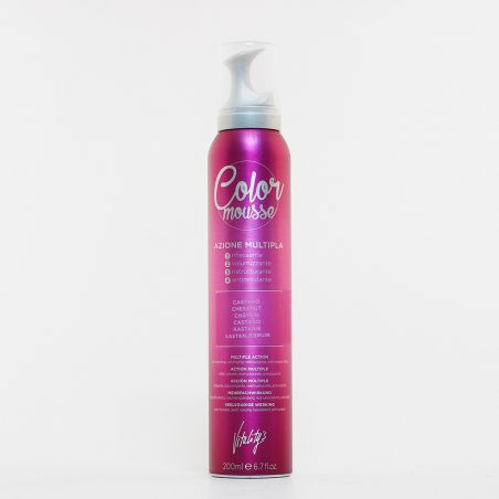 Color mousse châtain
