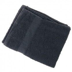 Serviette noire coton